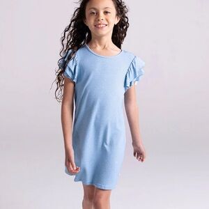 NWT Posh Peanut Papook Blue Dress